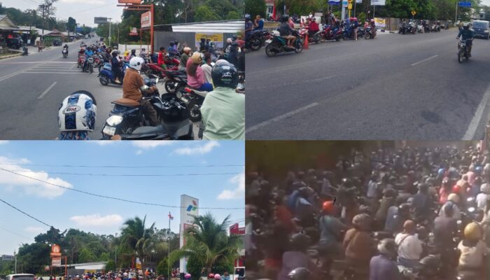 Antrean Pertalite Mengular, Warga Keluhkan Sistem Ganjil Genap DI Belitung
