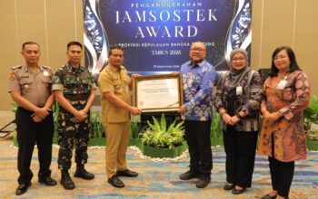 Gubernur Hidayat Arsani Raih Jamsostek Award 2026, Lindungi 22.000 Pekerja Rentan Di Babel 