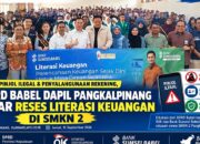 Gabungan DPRD Babel Dapil Pangkalpinang Gelar Reses  Gabungan Di SMAN  2, Fokus Literasi 