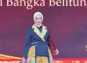 Memukau Di Panggung Kriyanusa 2026, Noni Hidayat Tampilkan Wastra Khas Bangka Belitung