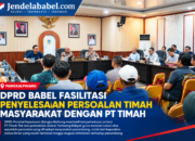 DPRD Babel Fasilitasi Penyelesaian Persoalan Timah Masyarakat dengan PT Timah