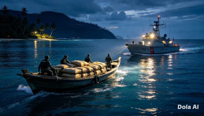 Kapal dari Belitung Diduga Bawa Timah ke Bangka Diamankan TNI AL, Siapa Pemiliknya