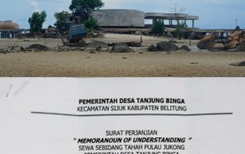 Sewa Pulau Jukong 30 Tahun, Legalitas Pengelolaan  Aset Desa Tanjung Binga Dipertanyakan