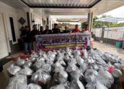 PMOI Babel Salurkan Bantuan Untuk Korban Kebakaran Desa Serdang Bangka Selatan