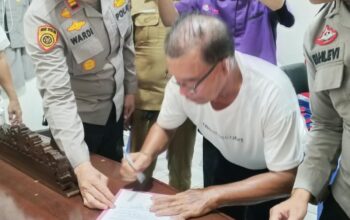 Kapolsek Koba Bersama Forkopincap Sukses Menengahi kengketa Di Jalan Simpang Perlang