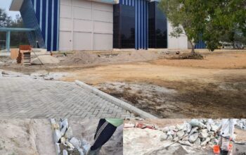 Proyek Paving Blok Museum Maritim Sijuk Disorot Tanpa Papan Proyek Dan Molen