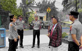 Warga Aprisiasi Kapolres Bangka Barat Hadir Di Gereja Sebut Polisi Bersama Masyarakat Bukan Sekedar Slogan